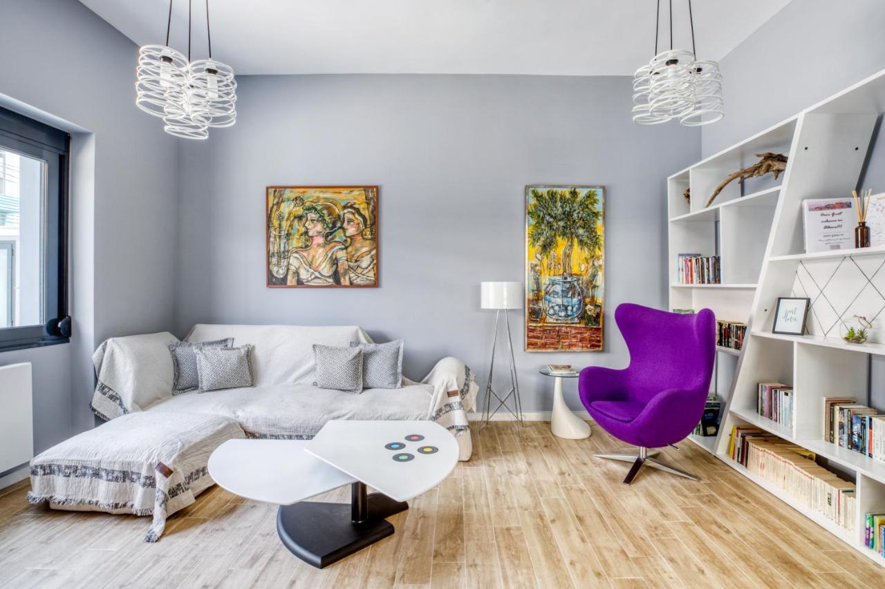 Spacious Flat With Courtyard And Private Parking! Atenas Exterior foto