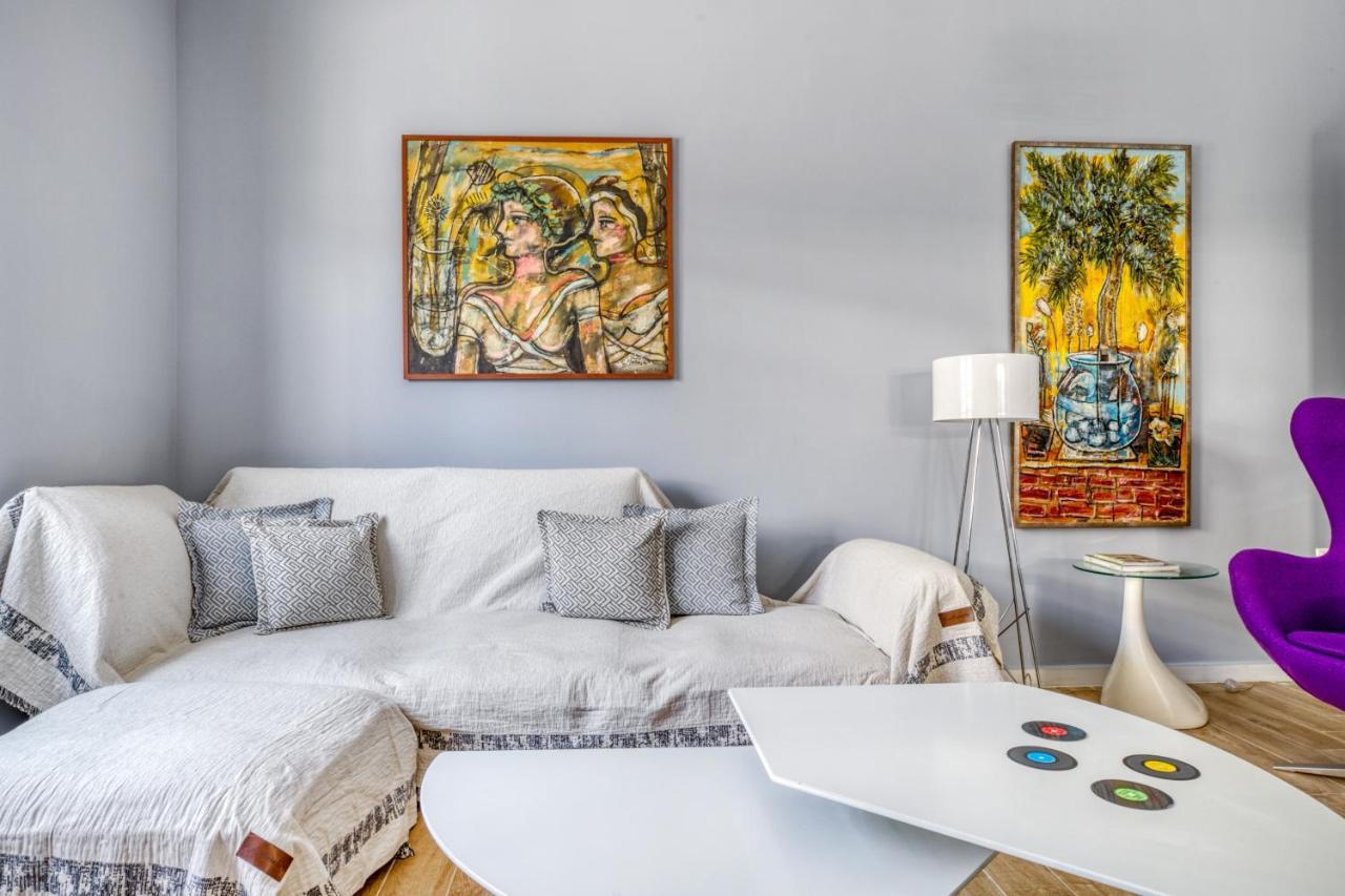 Spacious Flat With Courtyard And Private Parking! Atenas Exterior foto