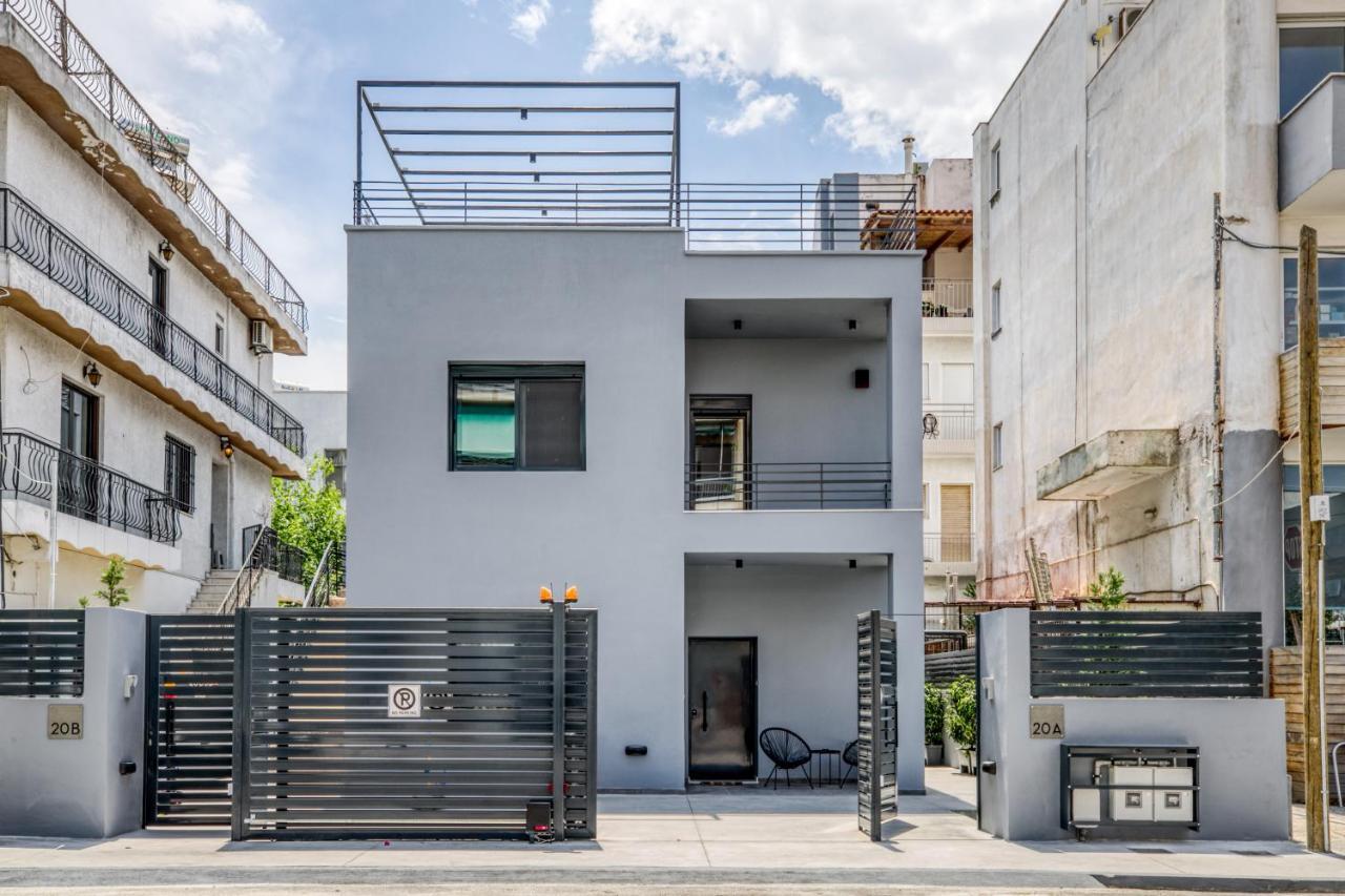 Spacious Flat With Courtyard And Private Parking! Atenas Exterior foto