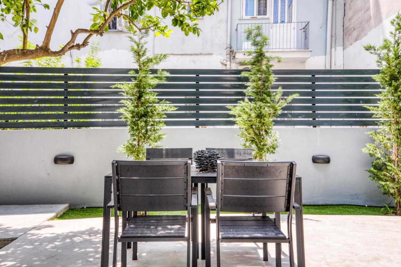 Spacious Flat With Courtyard And Private Parking! Atenas Exterior foto