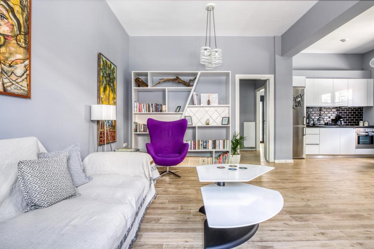 Spacious Flat With Courtyard And Private Parking! Atenas Exterior foto